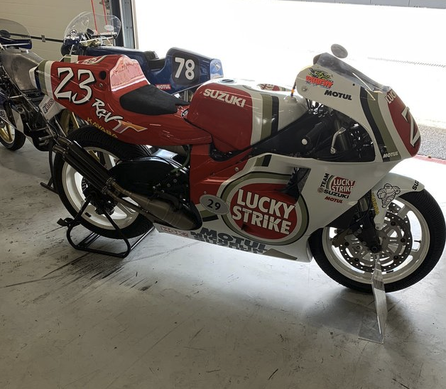Klassische Racing-Motorräder